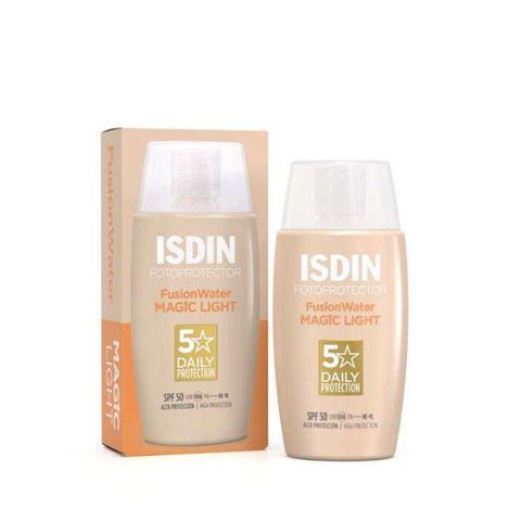 Fotoprotector Fusion Water Magic Light SPF50 50ML - ISDIN