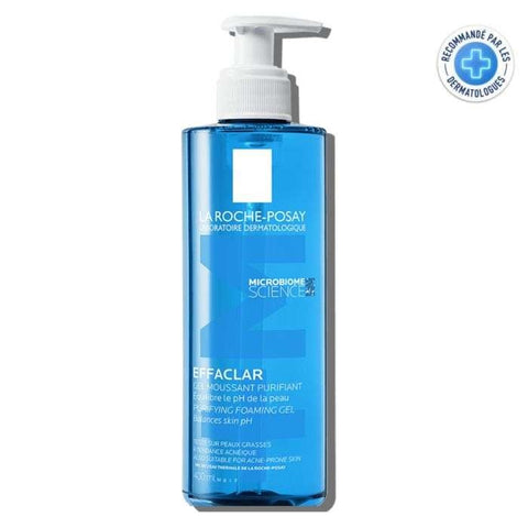 Effaclar Gel Moussant Purifiant Peaux Sensibles Grasses 400 ML - LA ROCHE POSAY