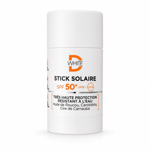 D-WHITE Stick Solaire Visage SPF 50+ 15 G