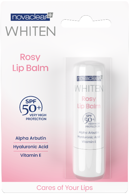 Novaclear Whiten Rosy Lip Balm SPF 50+