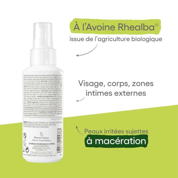 Aderma Cytelium Irritations Cutanees Spray Assechant 100 ML - A-DERMA