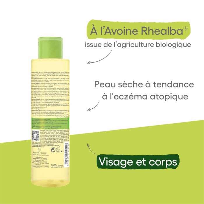 Aderma Exomega Control Huile Lavante Emolliente Anti Grattage 200 ML - A-DERMA