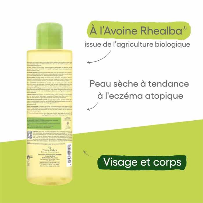 Aderma Exomega Controle Huile Lavante Emolliente 500 ML - A-DERMA