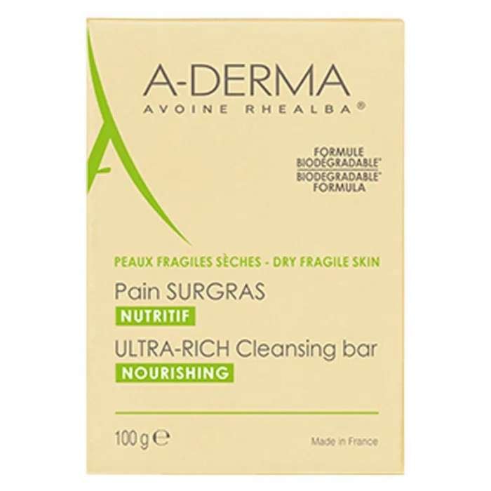 Aderma Pain Surgras Nutritif Ultra Riche 100G - A-DERMA