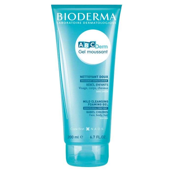 Bioderma Abcderm Gel Nettoyant Moussant Doux 200 ML - ABCDERM