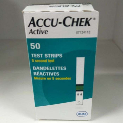Accu Chek Active Test Rapide Glycemie 50 Bandelettes - ACCU-CHECK