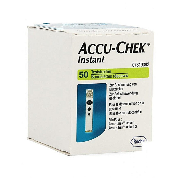 Accu Chek Instant Test Rapide Glycemie Boite de 50 Bandelettes - ACCU-CHECK