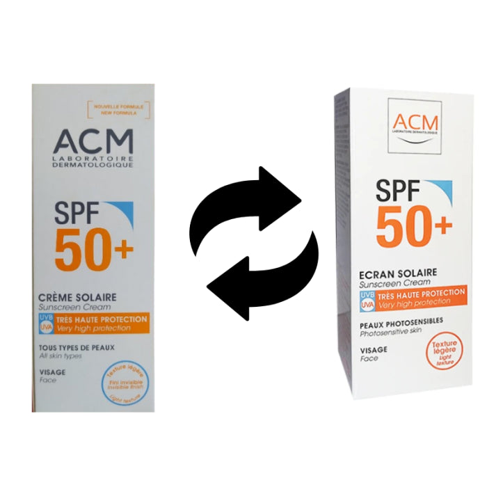 Creme Solaire SPF 50+ Tous Types de Peaux 40 ML - ACM