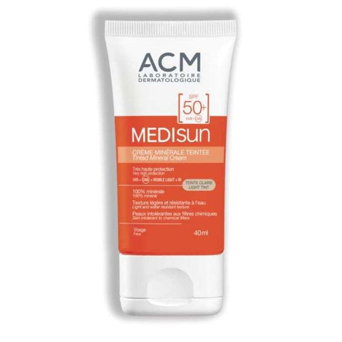Medisun Creme Mineral Teinte Claire 40 ML - ACM