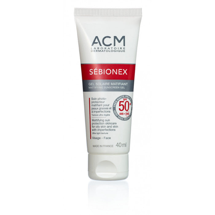 Sebionex Gel Solaire Matifiant SPF 50+ 40 ML - ACM