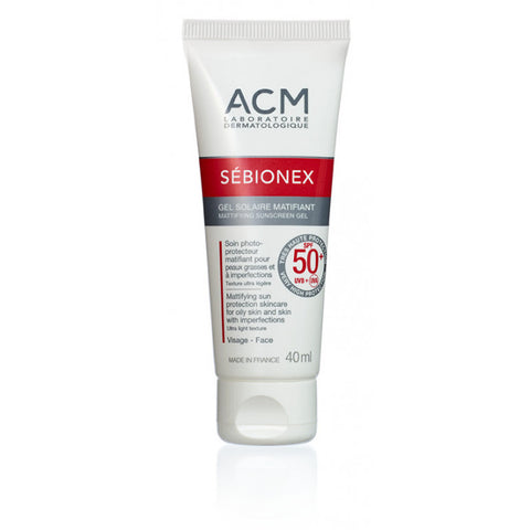 Sebionex Gel Solaire Matifiant SPF 50+ 40 ML - ACM