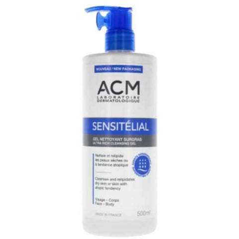 Sensitelial Gel Nettoyant Surgras 500 ML - ACM