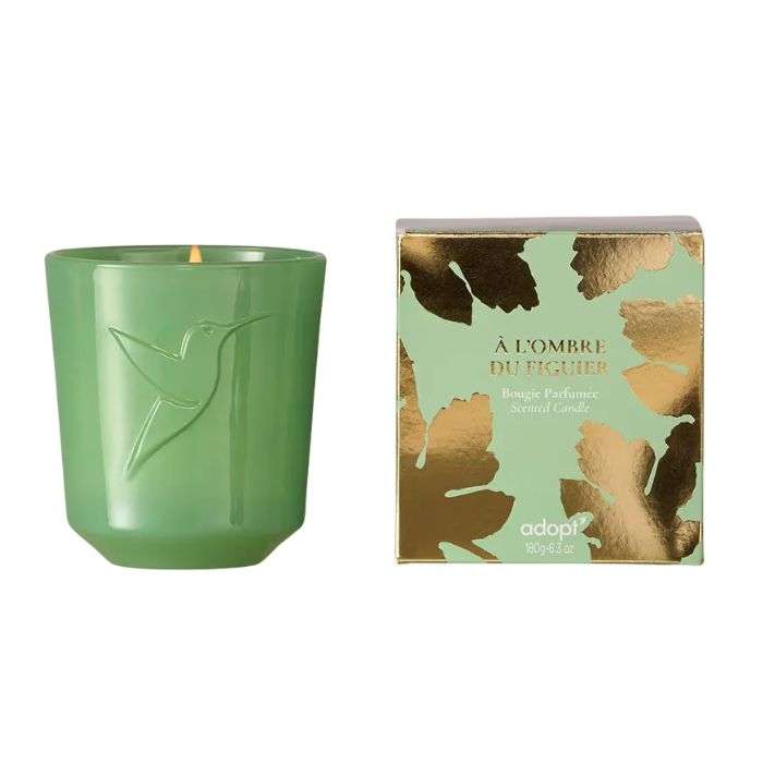 Bougie Parfumee A L'ombre du Figuier 180G - ADOPT