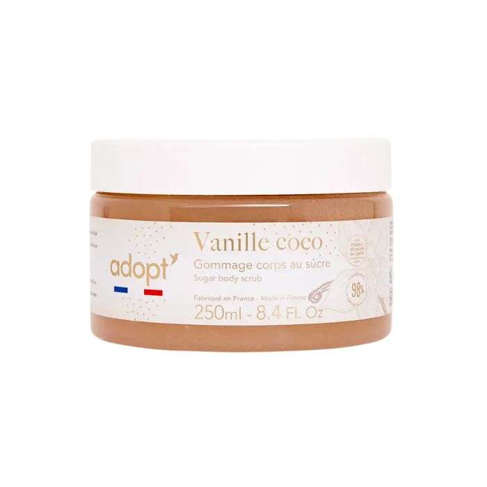Vanille Coco Exfoliant Corps 250 ML - ADOPT