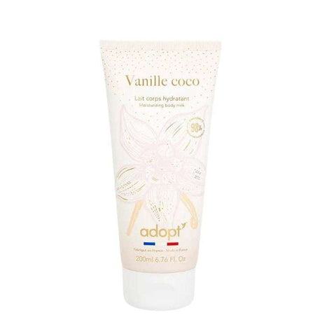 Vanille Coco Lait Corps Hydratant 200 ML - ADOPT