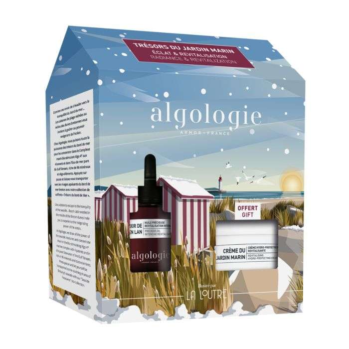 Coffret Elixir de Pen Lan 30 ML + Creme de Jardin Marin 50 ML - ALGOLOGIE