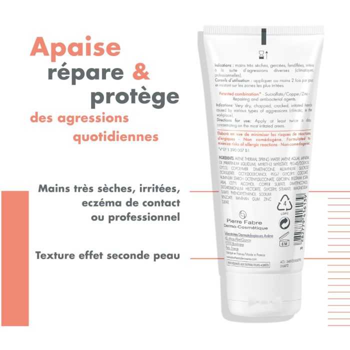 Cicalfate Mains Creme Reparatrice Isolante Mains 100 ML - AVENE