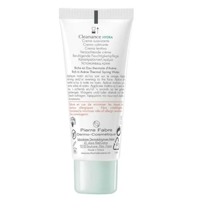 Cleanance Hydra Creme Apaisante 40 ML - AVENE