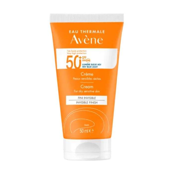 Creme Fini Invisible SPF 50+ Peaux Sensibles Seches 50 ML - AVENE