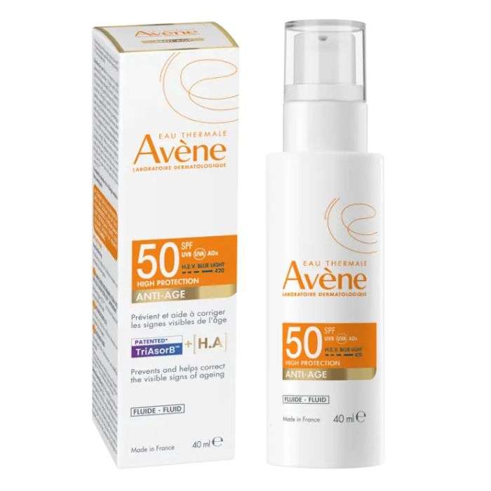 Creme Solaire Anti Age SPF 50 Fluide 40 ML - AVENE