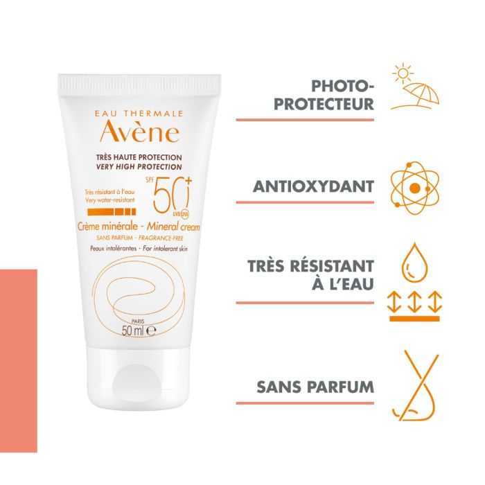Solaire Creme Minerale Spf50+ 50 ML - AVENE