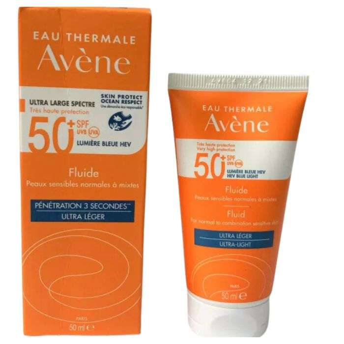 Solaire Fluide SPF 50 Ultra Leger 50ML - AVENE