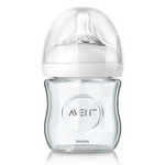Biberon Natural en Verre 0M+ 120 ML - AVENT
