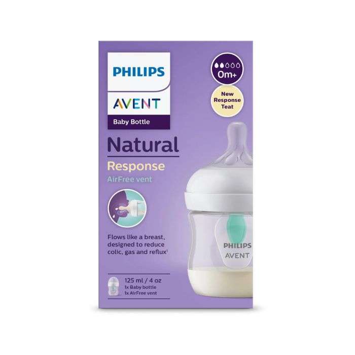 Natural Response Biberon 0MOIS+ 125ML Airfree Vent - AVENT