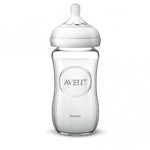 Biberon Natural en Verre 240 ML 1MOIS+ 8 Oz - AVENT