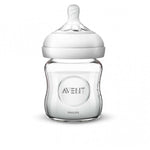 Biberon Natural Response en Verre 120 ML 0 Mois+ 4 Oz - AVENT