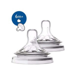 Natural Response Lot de 2 Tetines 6 Mois+ Flux 5 - AVENT