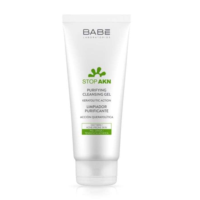 Stop Akn Gel Nettoyant Purifiant Peaux Grasses 200 ML - BABE