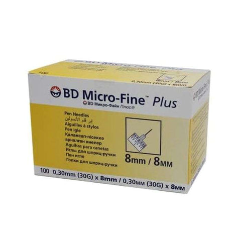 Micro Fine Plus Aiguille Insuline 8MM X 8MM - BD