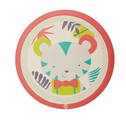 Assiette Apprenti Bamboo Jungle Vibes 2277 - BEBE CONFORT