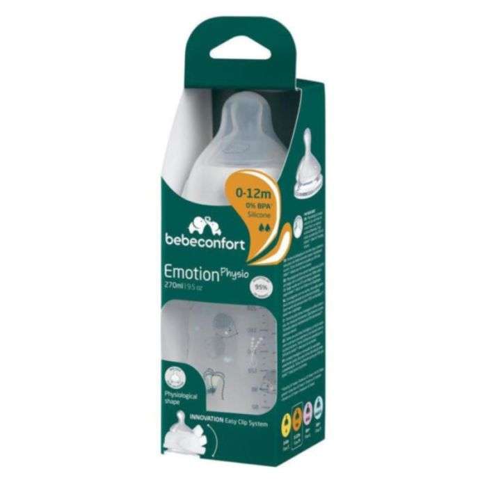 Biberon Emotion Physio 270 ML 0-12 Mois - BEBE CONFORT
