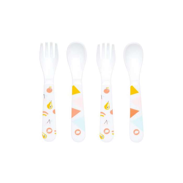 Couverts D'apprentissage Domino X4 - BEBE CONFORT