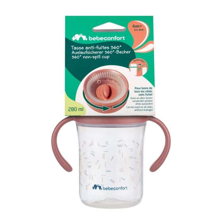 Tasse Anti Fuite 360 6MOIS 280 ML - BEBE CONFORT