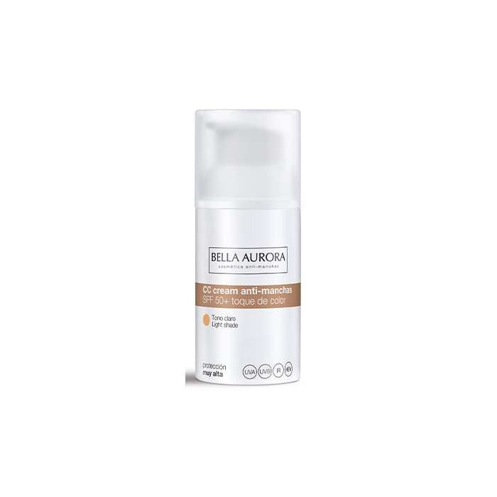 CC Creme Anti Taches SPF50 Teinte Claire + Trousse Offerte - BELLA AURORA