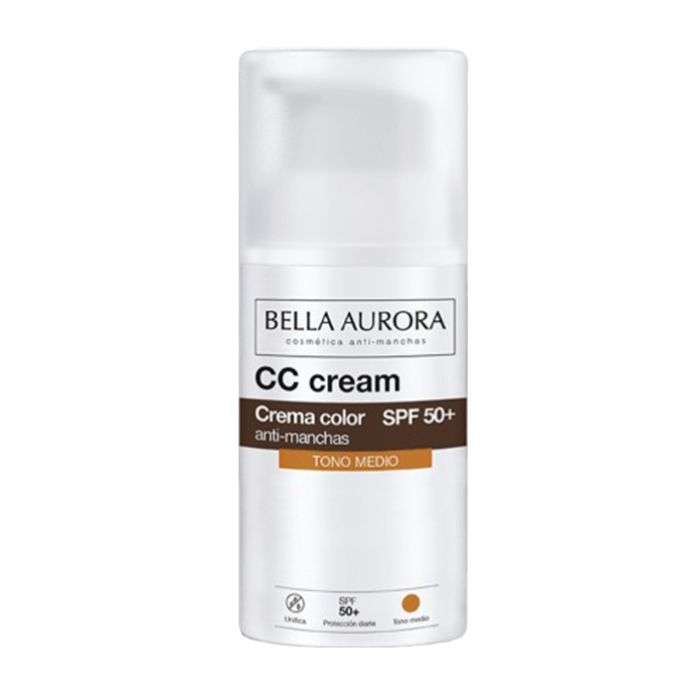 CC Creme Anti Taches SPF50 Teinte Medium - BELLA AURORA