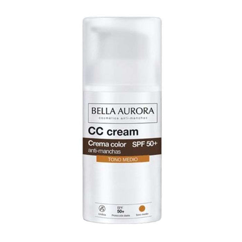 CC Creme Anti Taches SPF50 Teinte Medium - BELLA AURORA