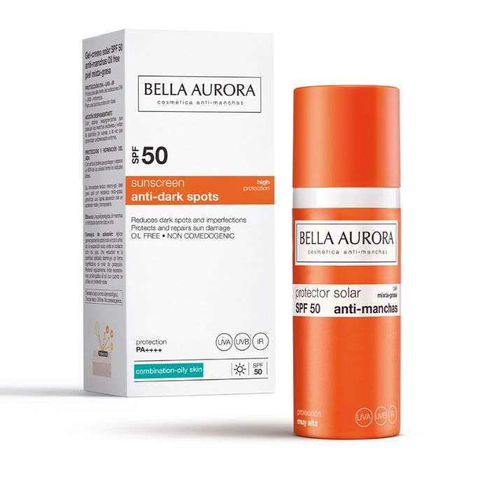 Ecran Depigm SPF50 Peau Mixte A Grasse 50 ML - BELLA AURORA