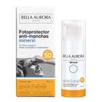 Fotoprotector Anti Taches Mineral SPF50 50ML - BELLA AURORA