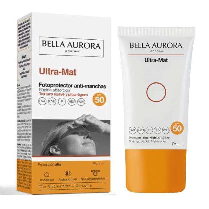 Ultra Mat Photoprotecteur Anti Taches SPF 50 50 ML - BELLA AURORA