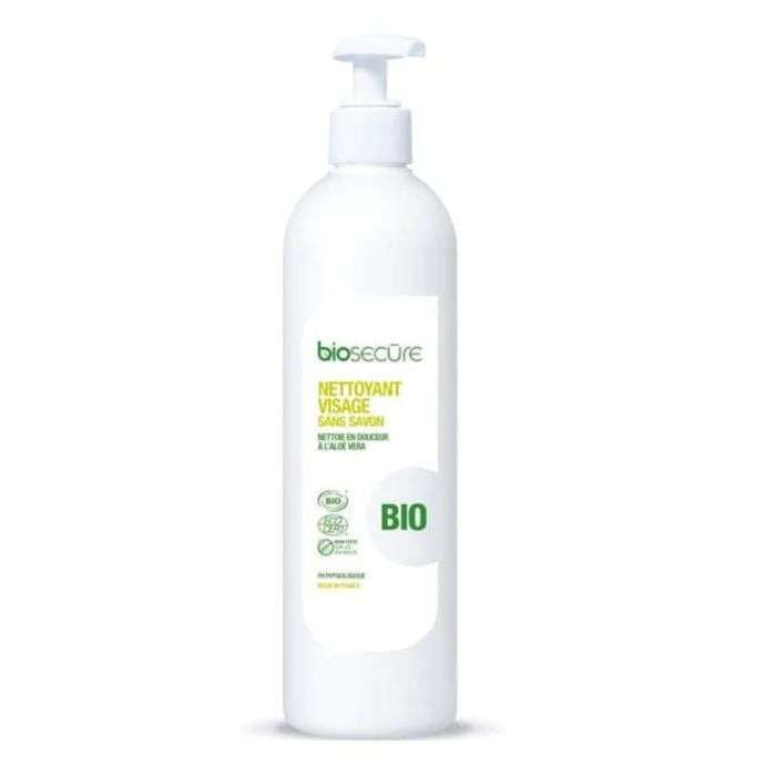 Biosecure Gel Nettoyant Visage sans Savon BIO 250 ML - BIO SECURE