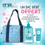 Bioderma Abcderm Offre Gel Moussant 1LITRE + Change Intensif 75G + Sac Offert - ABCDERM