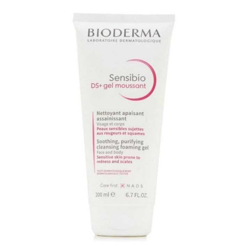 Sensibio Ds+ Gel Moussant Nettoyant Apaisant 200 ML Visage et Corps - BIODERMA