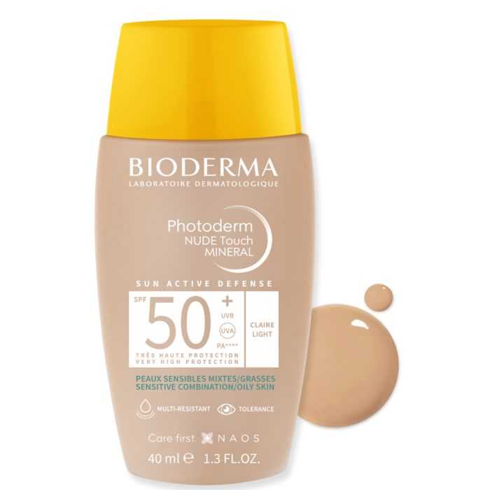 Photoderm Nude Touch SPF 50+ Teinte Claire - BIODERMA