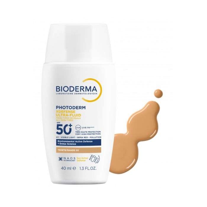 Photoderm Xdefense Ultra Fluid SPF 50+ Teinte 03 40 ML - BIODERMA