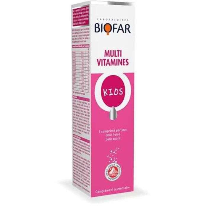 Multivitamines Enfants 20 Capsules - BIOFAR