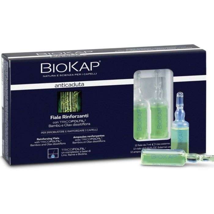 Anticaduta 12 Ampoules Renforcantes - BIOKAP